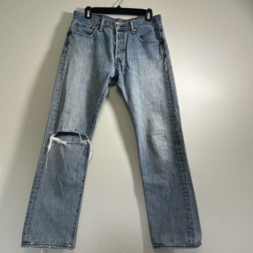 Levis 501 Jeans Used 30x30 Blue Jeans